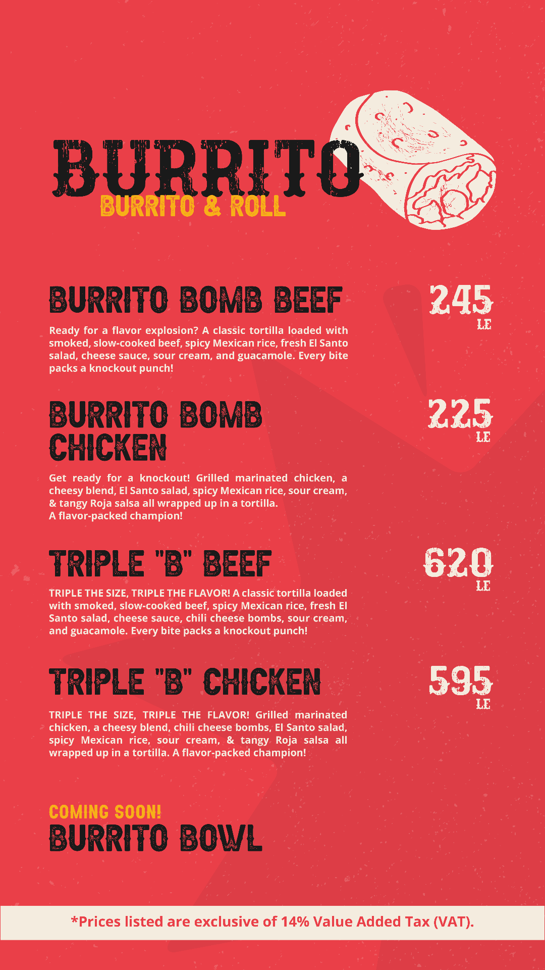 El Santo menu page 5