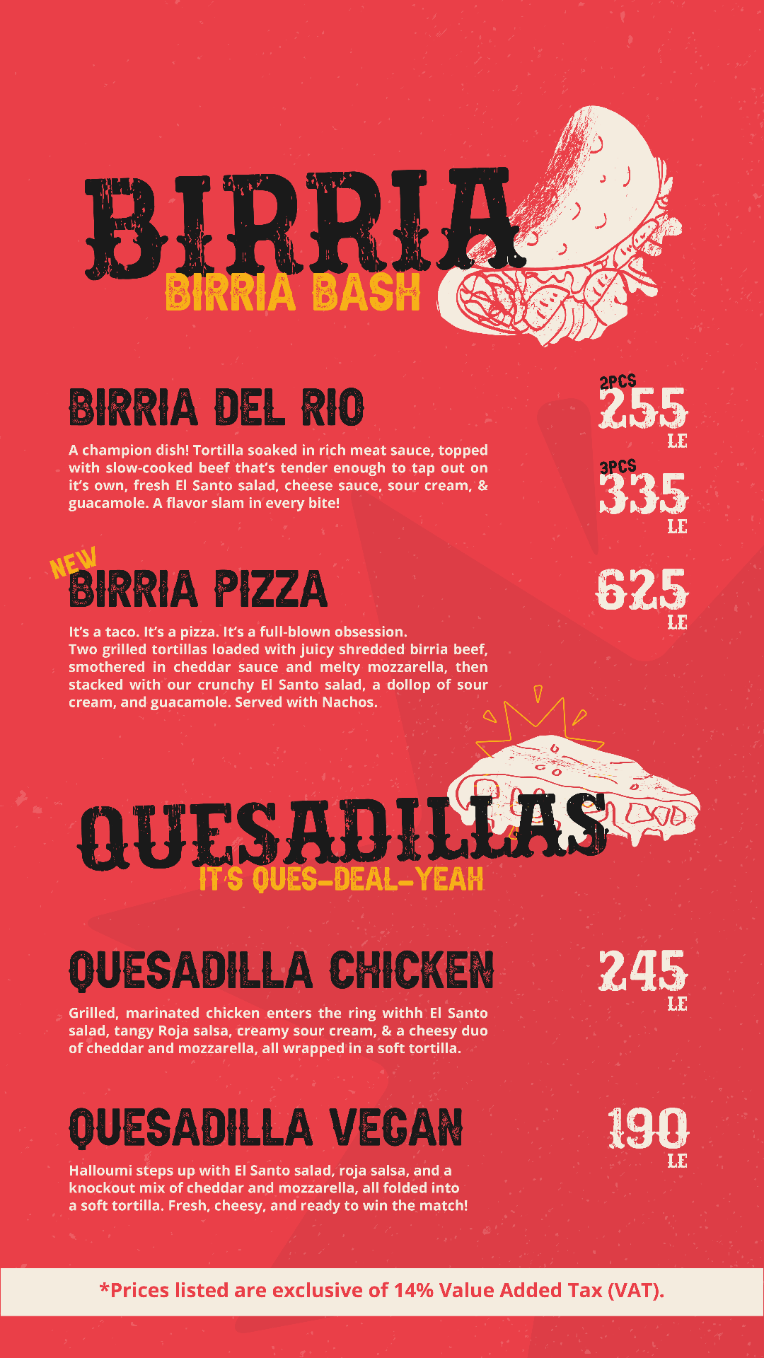 El Santo menu page 4