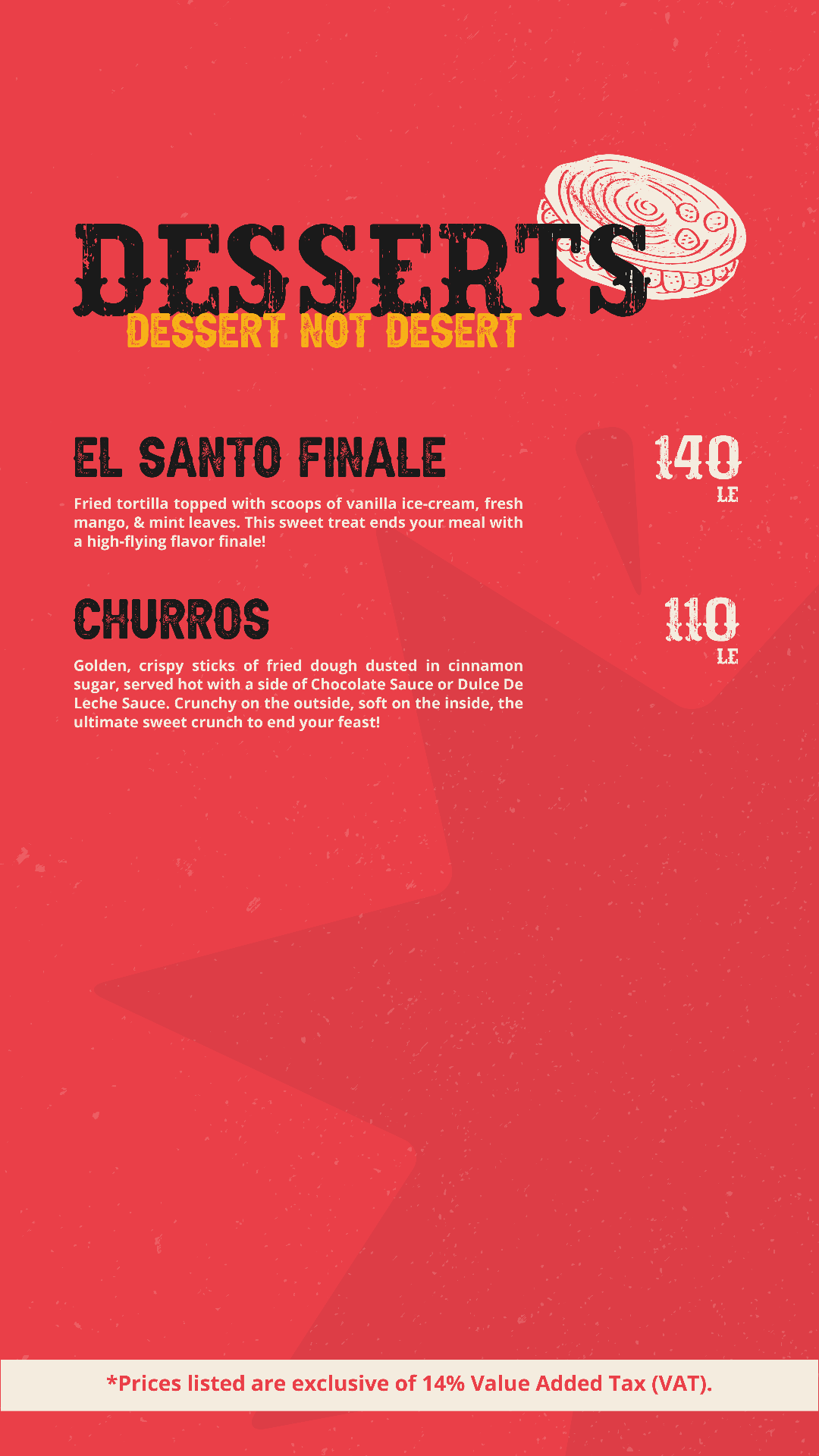 El Santo menu page 8